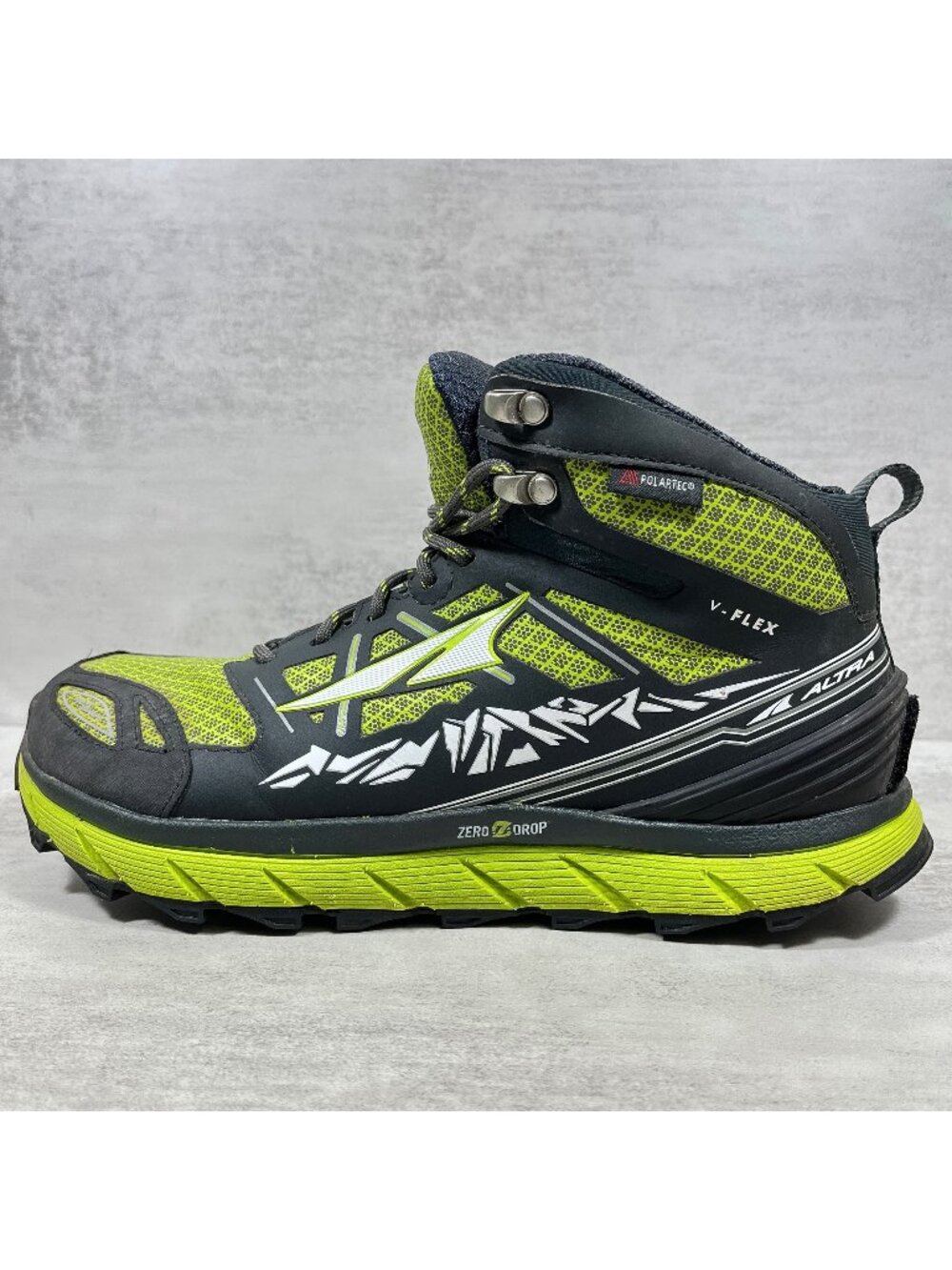 Altra Lone Peak 3.0 Mid Trail Hiking Boots - Men's Size 9.5 - Green
